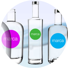 botellas de vidrio personalizadas
