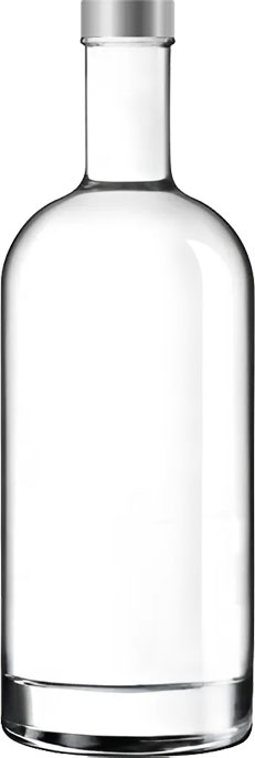 botella de agua de vidrio 1 litro - Oslo