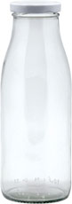 bouteille d'eau en verre demi litre, 500ml, 50cl - Hydra