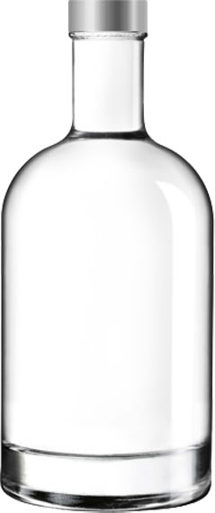 bouteille d'eau en verre 500ml - Oslo