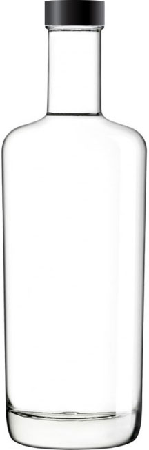 bouteille d'eau en verre 750ml - Oxygen