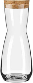 garrafa de água em vidro 1 litro, 1080ml, 108cl - Ensemble