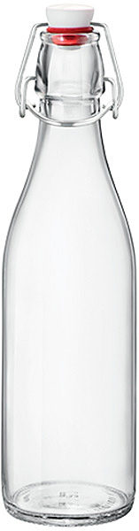 garrafa de água em vidro meio litro - Giara