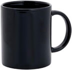 ceramic mug Barine black