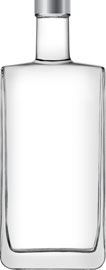 glass water bottle half liter, 500ml, 50cl - Long Island