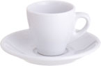 tasse de café 5cl conique en porcelaine a04