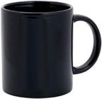 taza cerámica Barine negra