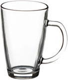 taza alta de vidrio 37cl