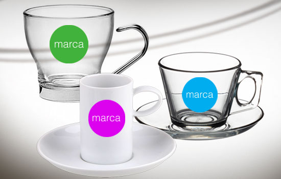 Tazas de café personalizadas con logo
